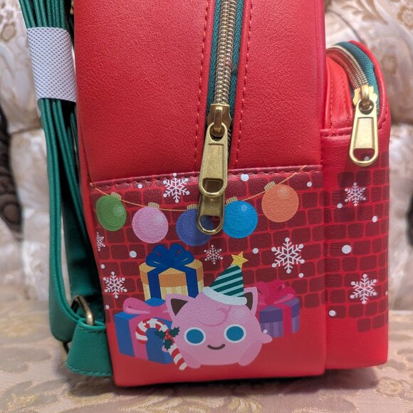 Pokemon Christmas Loungefly Backpack - Picture 7 of 8